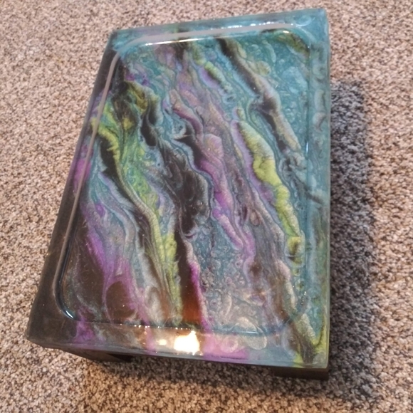 CUSTOM Pet Feeding Station Elevated Wood Art - Picture 8 of 17